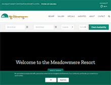 Tablet Screenshot of meadowmere.com